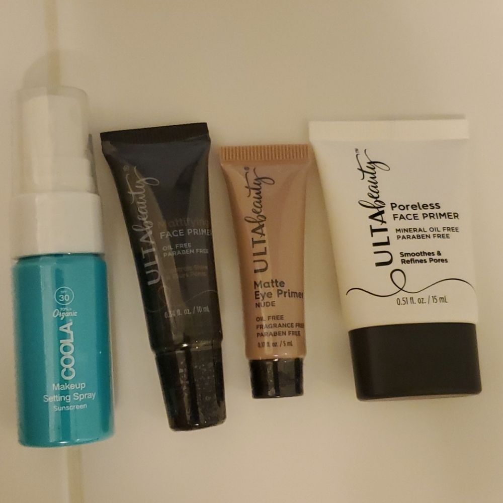 Primer and finishing spray set